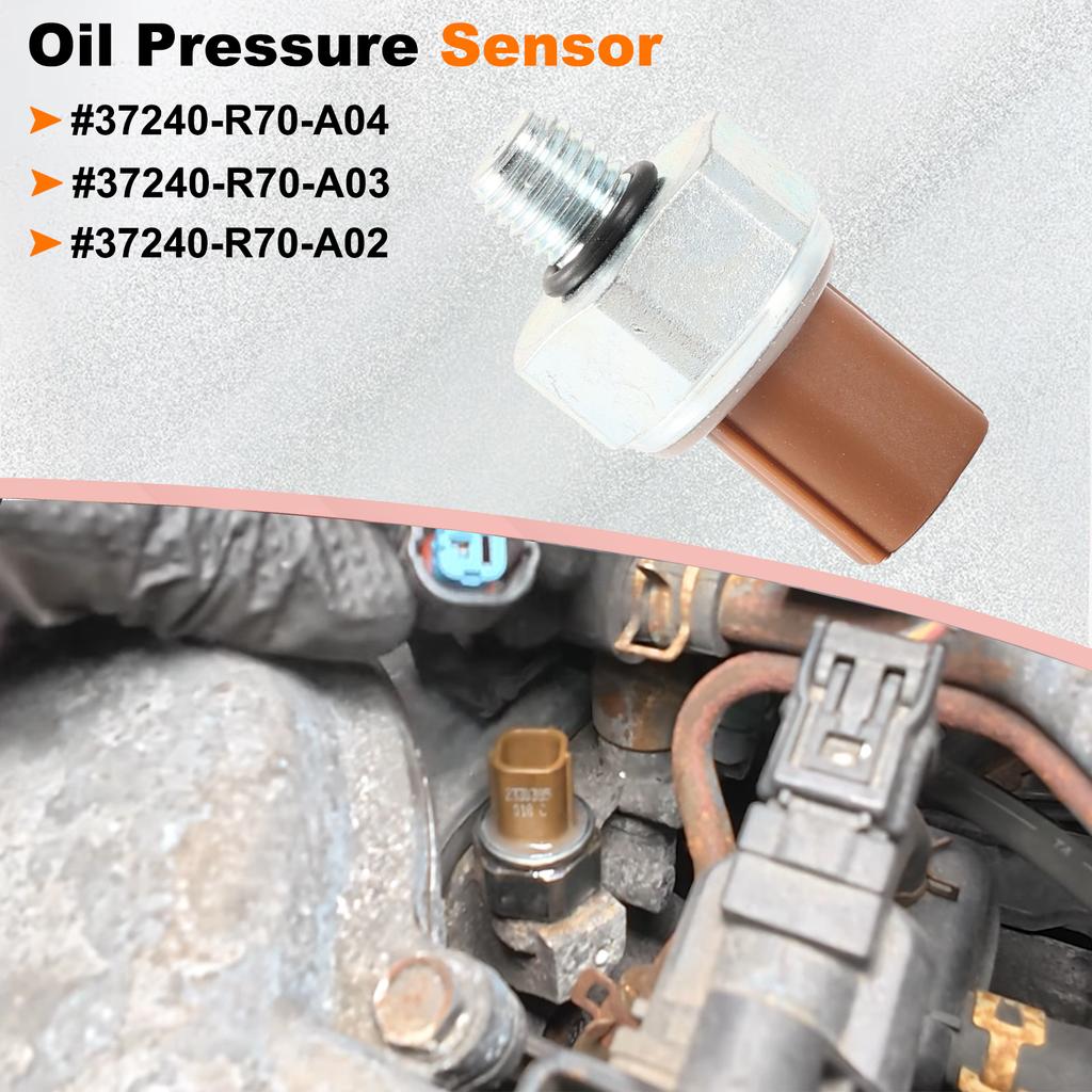 Oil Pressure Sender Switch Sensor 37240-R70-A04 For Honda Crosstour Passport Ridgeline Acura RDX TLX 2008 2009 2010 2011 2012 2013 2014 2015 2016-2019