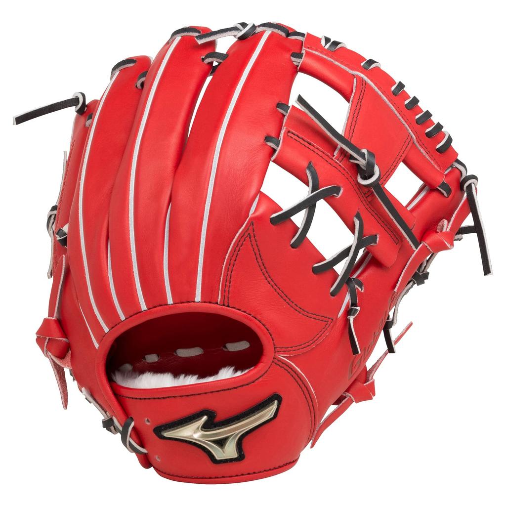 MIZUNO Global Elite H SELECTIONSIGNA Soft Baseball Bat Size Radish 10 (Infielder's 10)