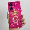 For Realme C55 RMX3710 Luxury Crown Letters Cover Soft Silicone Phone Case For Realme Narzo N55 C 55 RealmeC55 NarzoN55 Bumper