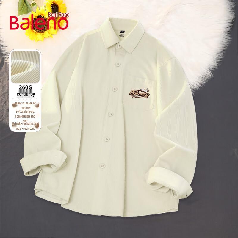 

Baleno Men s Heavyweight Corduroy Loose-Fit Shirt Jacket XL