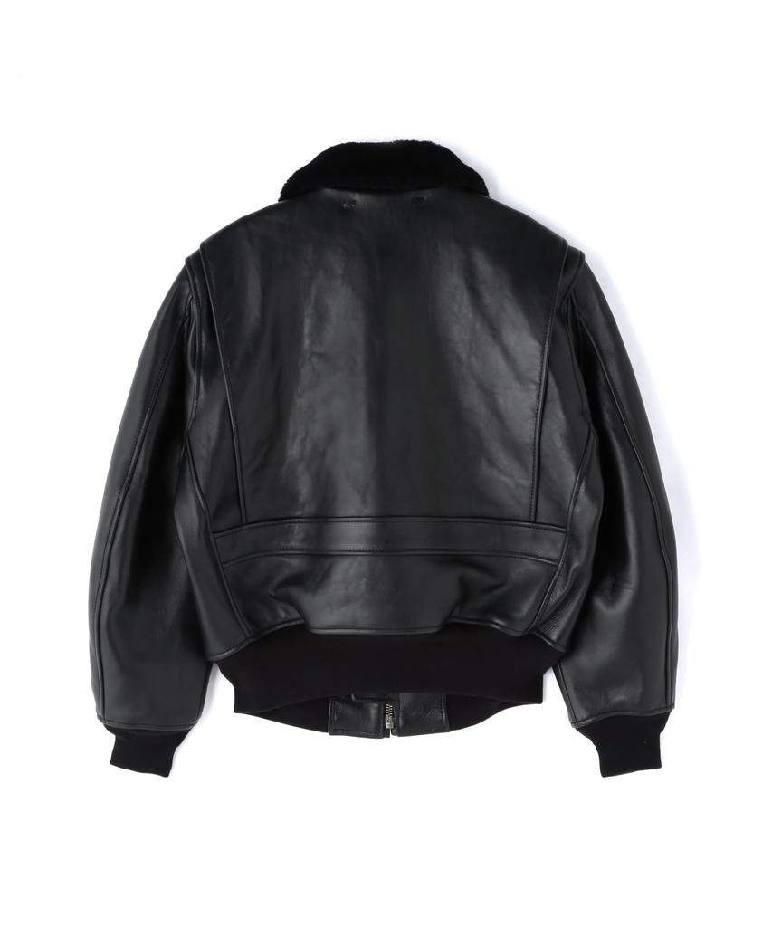 Avirex Flight Jacket Antique Size G-1 Lamb, Men's, 36, 010, Black, 783-4950017