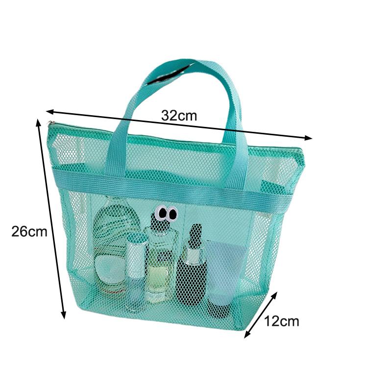 Big Eyes Beach Bag, Toiletry Bag, Large Capacity Cosmetic Storage Handbag, Shoulder Bag, Portable Handbag Storage Bag