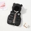 Children's Light-up Cotton Hooded Winter Vest for Boys & Girls