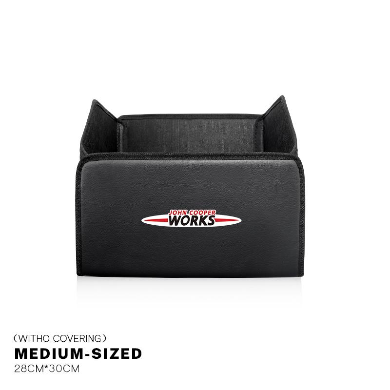 

Car Leather Organizer Bag Foldable Trip Storage Box For MINI Cooper One Clubman Countryman R55 R56 F55 F56 R57 R58 R59