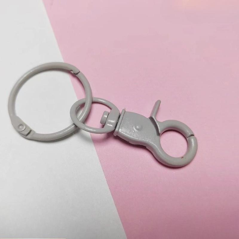 Set da 5 Pezzi/set Set di Fermagli Colorati per Cani Fermaglio per Cancelleria Spot Vendita all'Ingrosso Fermaglio Fai da Te Fibbia a Gancio Fibbia Fibbia Gancio Portachiavi in Lega di Zinco