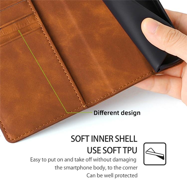 For Samsung Galaxy A05 4G Case Crocodile Texture PU Leather Phone Cover