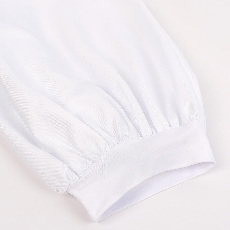 Anime Jujutsu Kaisen Fushiguro Toji Cosplay-kostyme Voksen unisex kortermede toppbukser dress Halloween Uniform Party