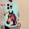 Case for iPhone XR 17 Air 16 Pro Max 8 14 11 15 Plus 12 13 Soft Phone Cover Cool Horse