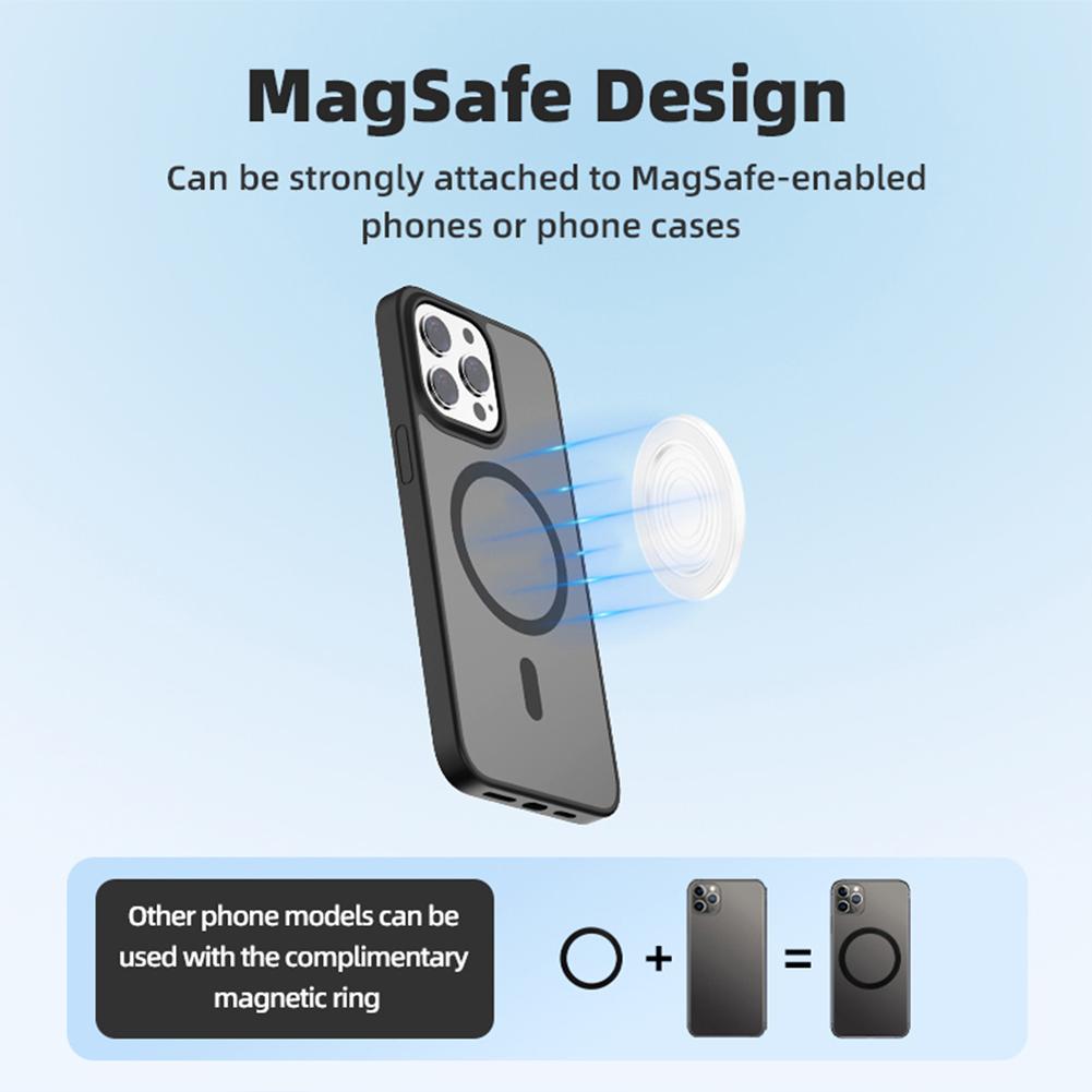 For Magsafe Cellphone Rear Camera Filter Magnetic Suction Selfie Mirror HD Reflective Selfie & Vlogging Phone Reference Mirror