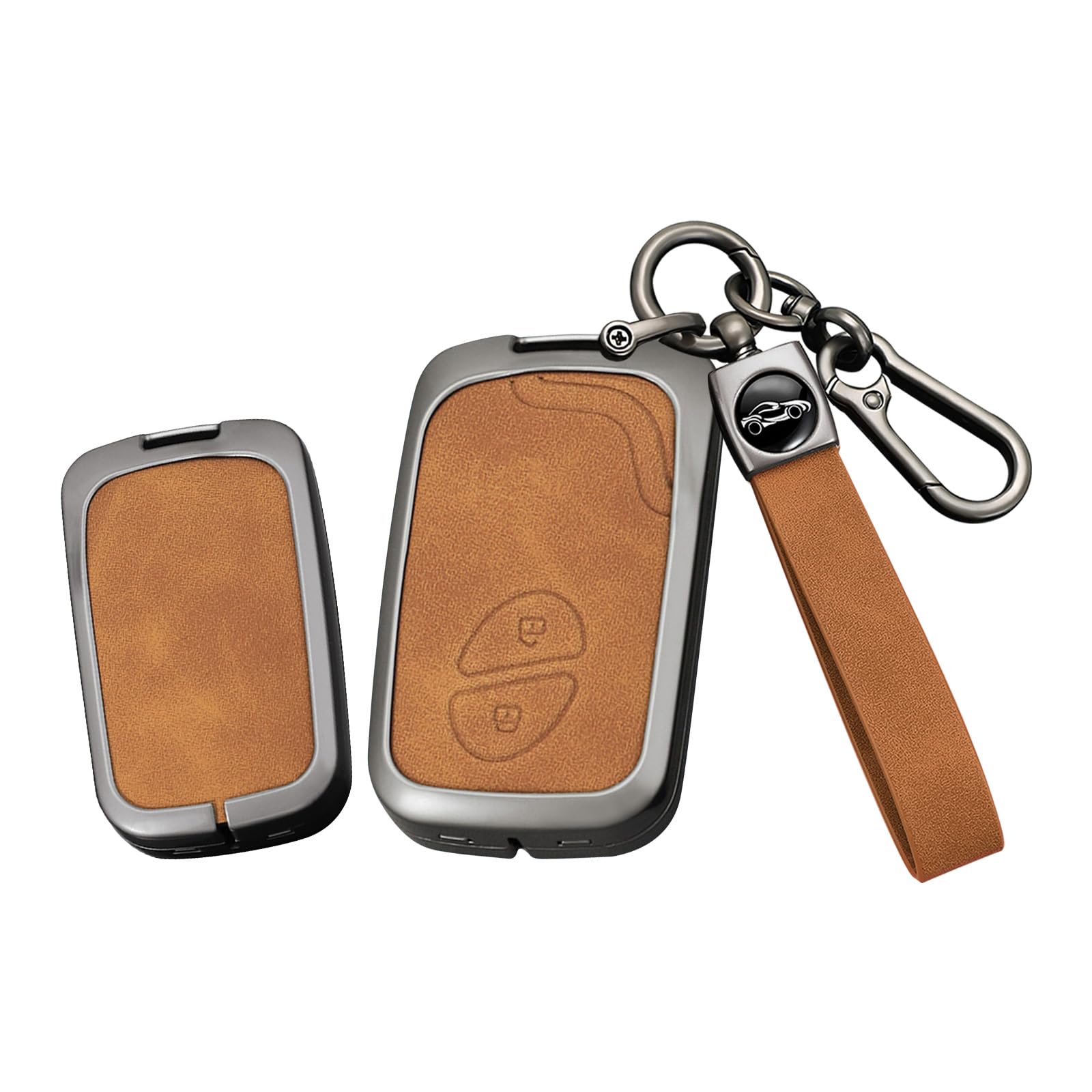 [TECART] Lexus exclusive key case key cover key chain Lexus коричневый