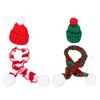 Adjustable Novelty Hats Warm Knitted Christmas Hats Cheerful Holiday Headwear Suitable for Men Women Kids