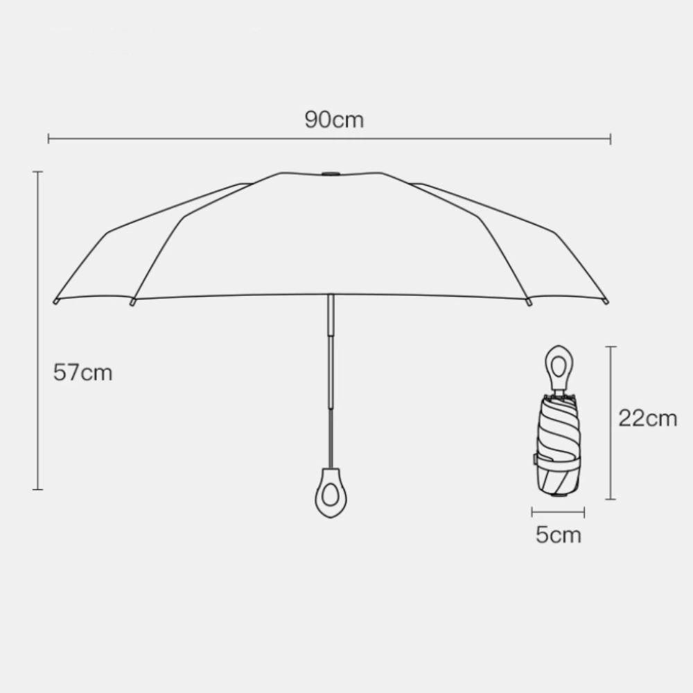 Ultralight Pocket Parasol Ultraviolet Protection Sun Shade Umbrella Pocket Rain Umbrella  Outdoor
