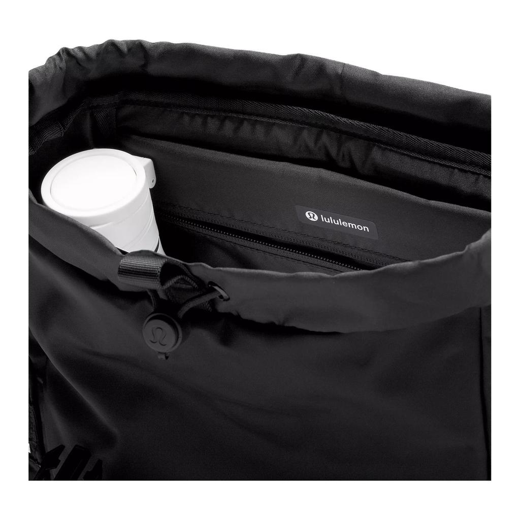 Lululemon Wunderlust 14L Vielseitiger Leichter Nylon Mini-Rucksack Damenrucksack Schwarz LU9COIS-0001