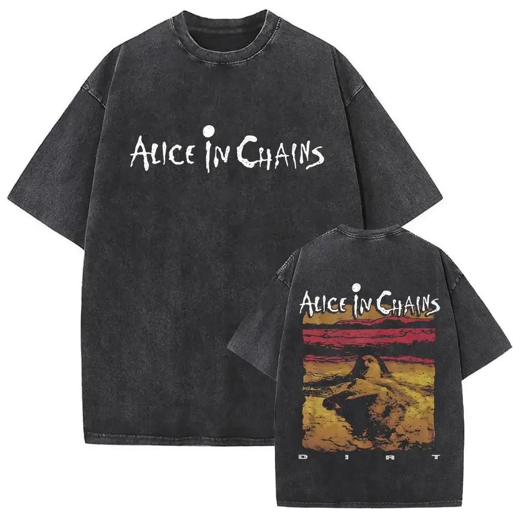 

2026 Новинка Чоловічий одяг Футболка Homme Прана Вінтаж Рок-гурт Alice in Chains Альбом Jar of Flies Ropa Hombre Футболка Y2k XL