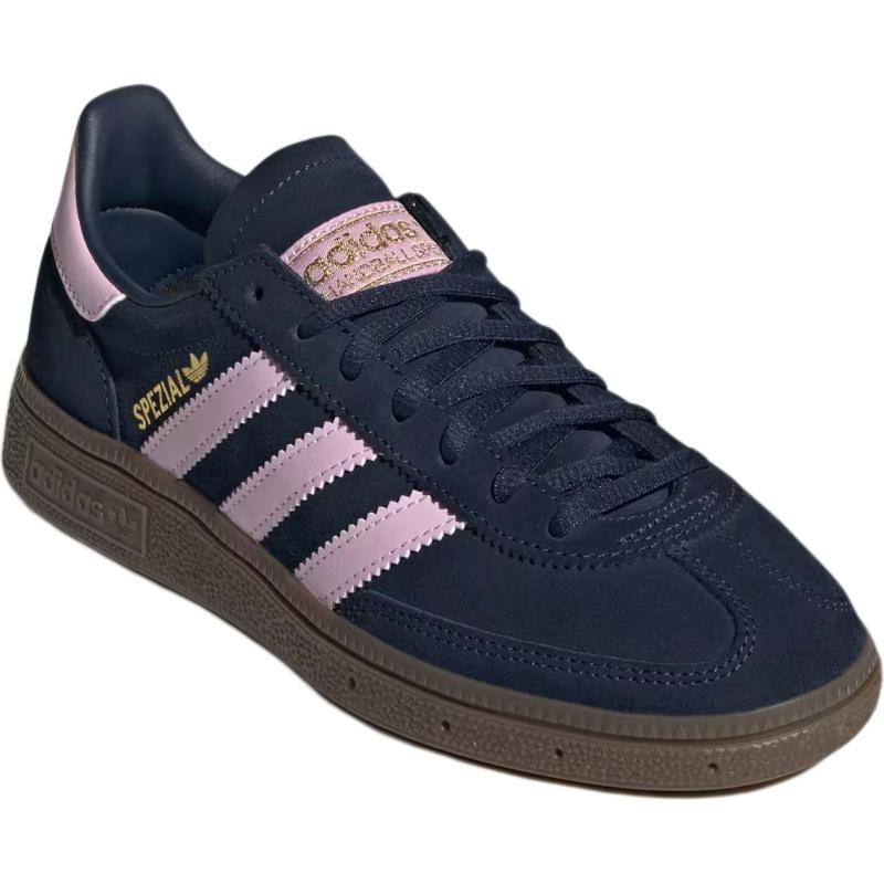 Adidas Originals HANDBALL SPEZIAL Abrasion Resistant Low Top Kids' Skateboarding Shoes Blue Sneakers JI2903
