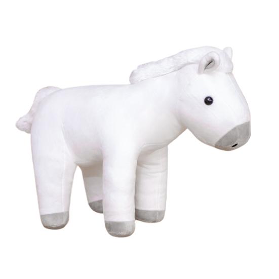Adorable Horse Plush Toys Decorative Anti-fade Increase Vitality Horse Stuffed Doll for Kids