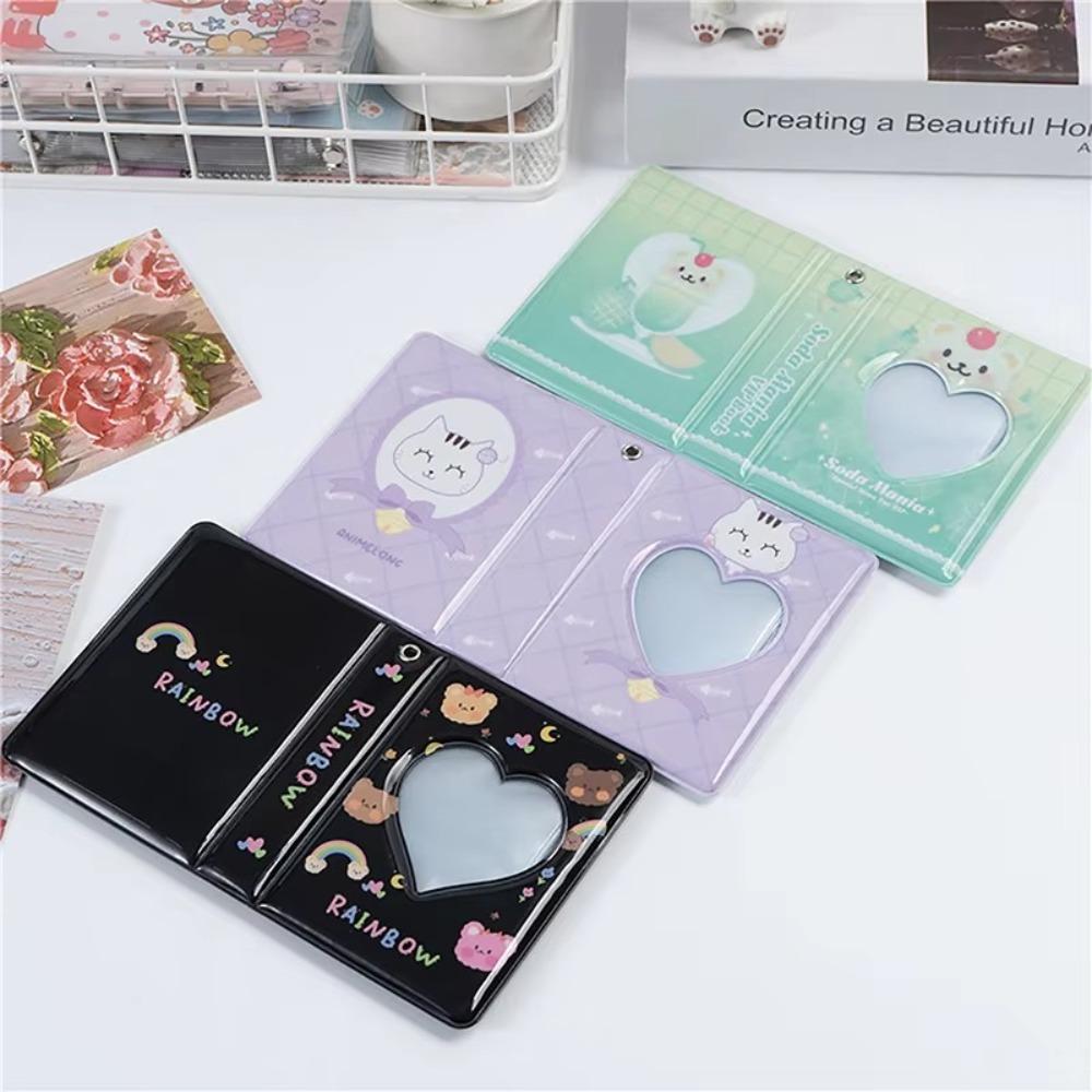 3 Inch Photo Album PVC Photocard Holder Cute Idols Cards Collect Book