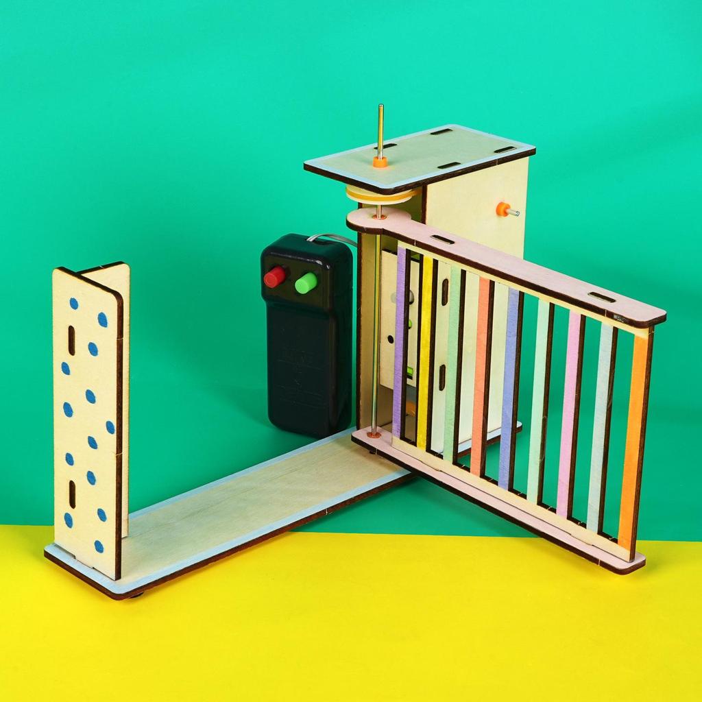 DIY Remote Control Electric Gate Kit for Primary Students - STEAM Science Project