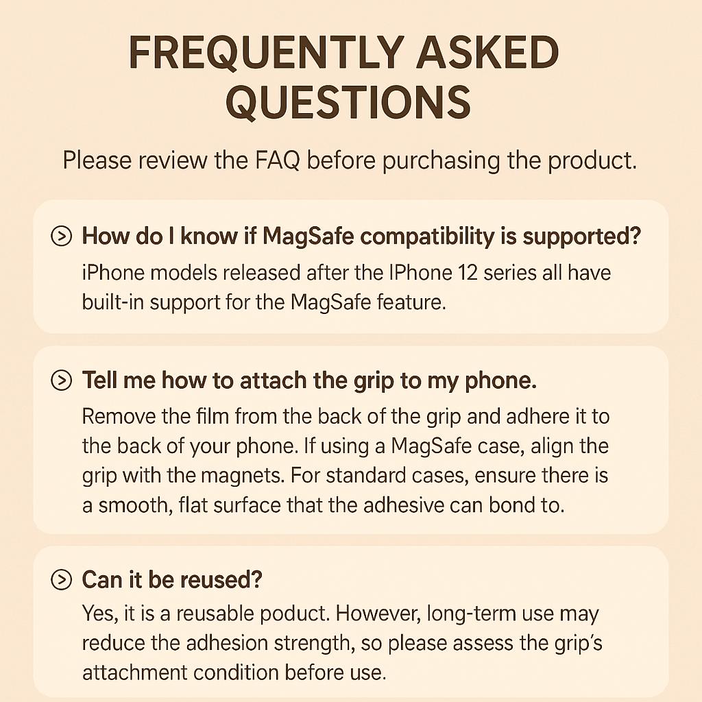 [K-Aesthetic] Magsafe Magnetic Flower Phone Grip & Kickstand