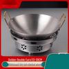 FATTBAO Stainless Steel Dry Hot Pot Set with Alcohol Stove