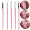 5Pcs DIY Manicure Silicone Nail Brush Small Head Polish Tip Silicone Nail Art Pen  Nail Art
