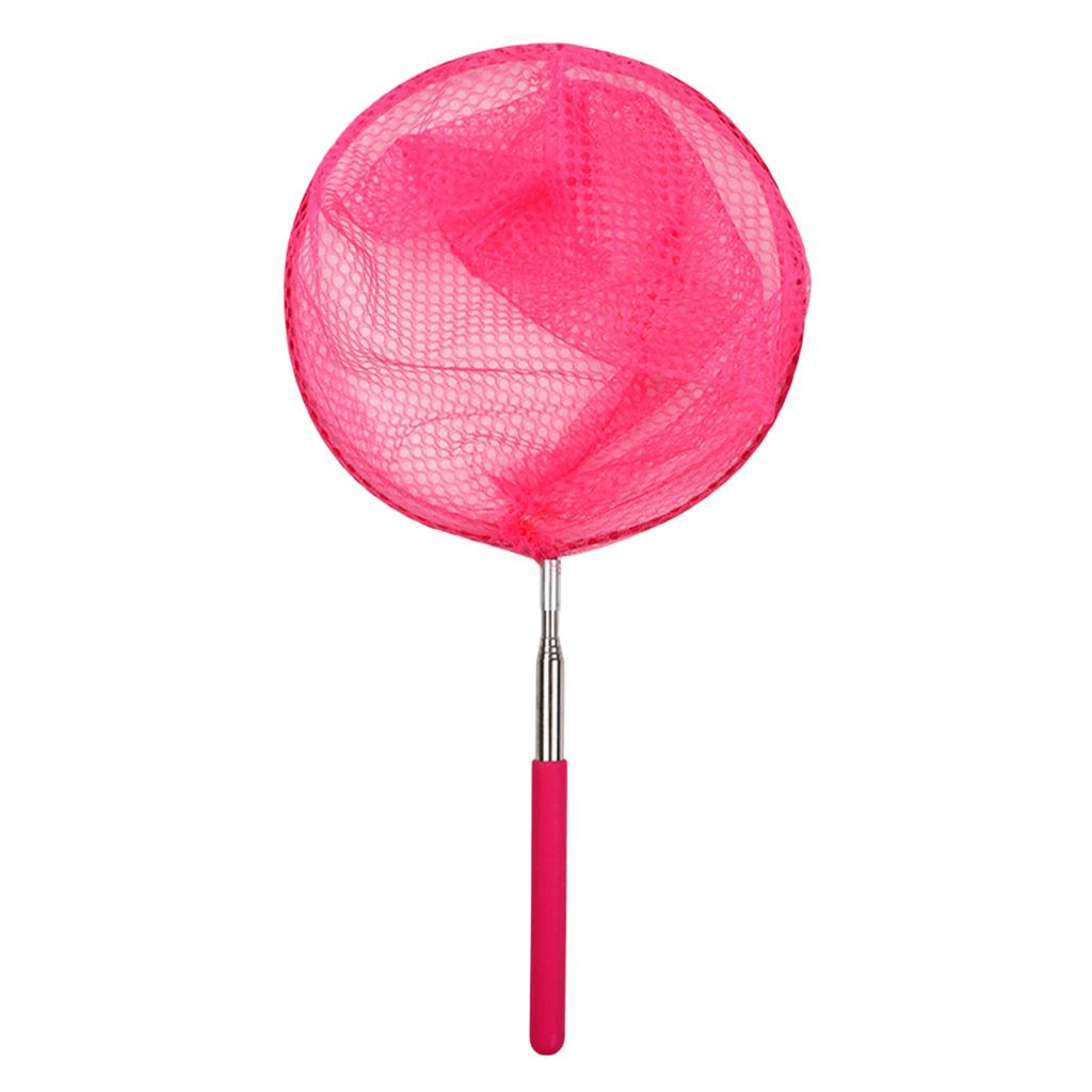Children's Extendable Butterfly Net Lightweight Foldable Insect Catching Net with Telescopic Handle for Outdoor Exploration and Nature Activities