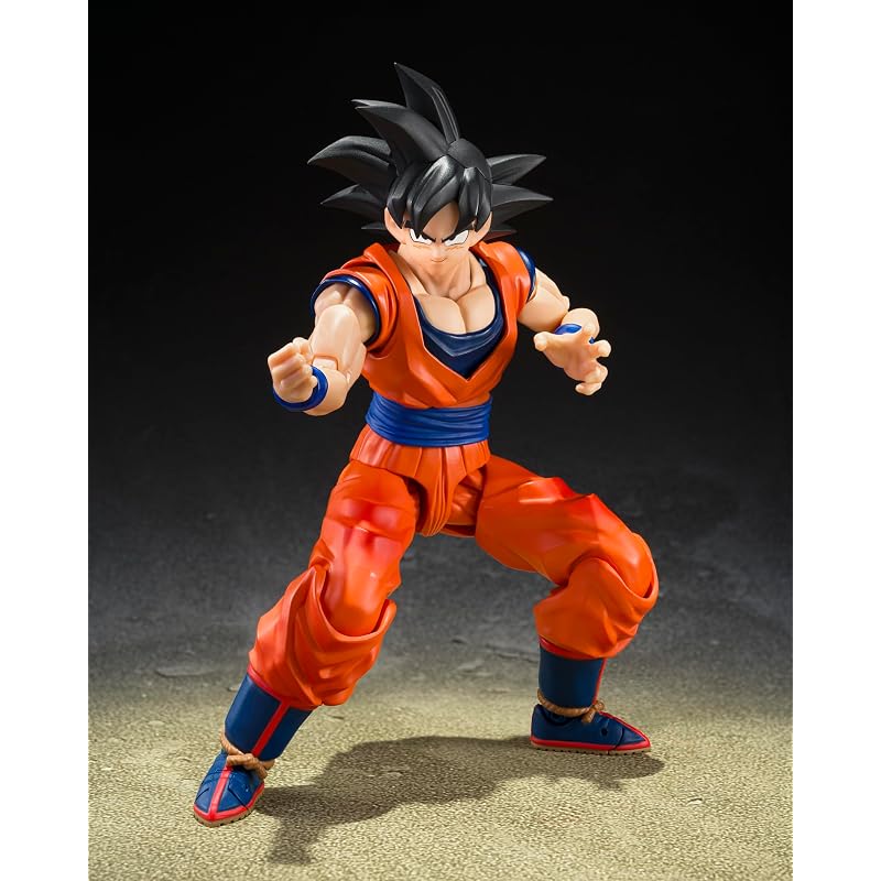 TAMASHII NATIONS S.H.Figuarts Dragon Ball Z Son Goku (Kind-hearted Saiyan) Approx. 145mm PVC & ABS Painted Action Figure