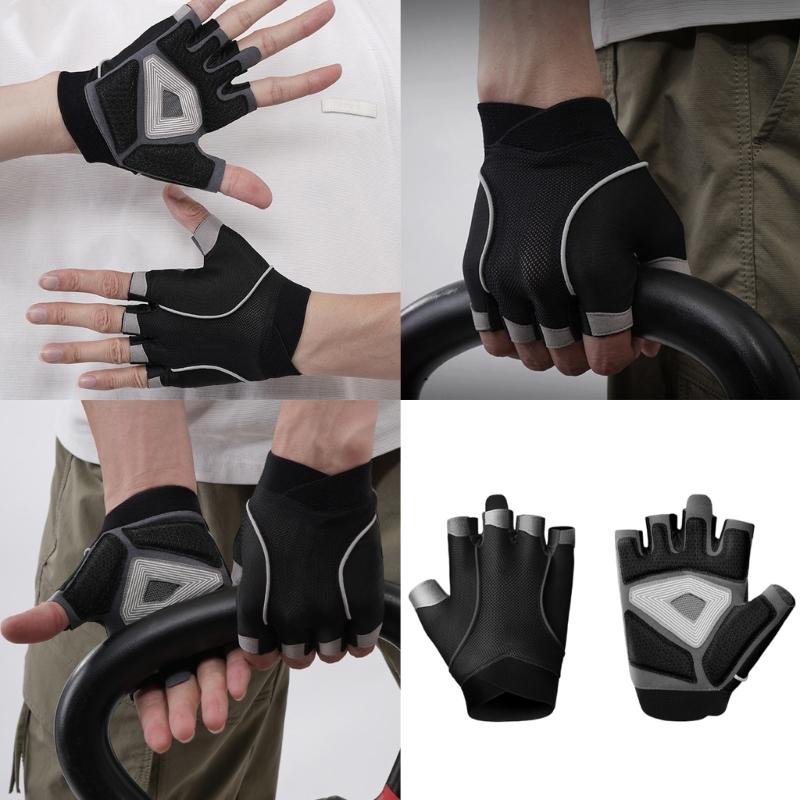 Sport Gloves Breathable Workout Gloves Comfortable Gym Gloves Half Finger Climbing Gloves Cycling Gloves for Adult
