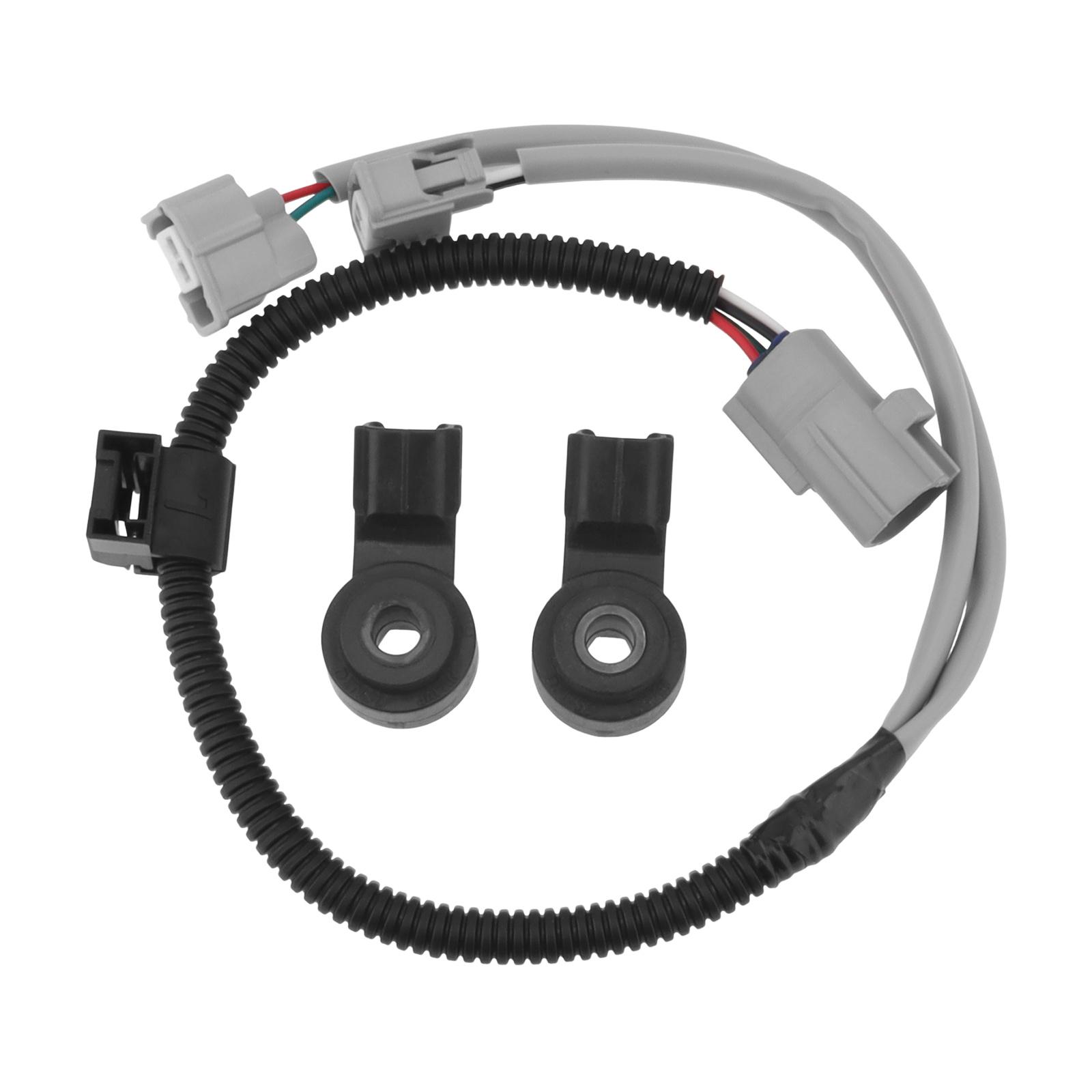 

2 pcs Knock Sensor Fit for 8615-20090 / 82219-48010 / 82219-08010,with Harness Kit, Plug - and - Play Knock Sensor Kit