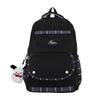 High School and Middle School Students' Spring Korean Version Simple and Lightweight Large-capacity Backpack, Female University Backpack