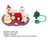 1 Set Christmas Straw Cover Cap Food Grade Dust-proof No Spill 40oz Tumbler Lid Straw Tip Topper Protector Decoration Cup Accessories