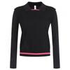  Shop    Women S Collar Neck meSh Span Golf Long Sleeve T ShirT Lb wSh 21101 Black