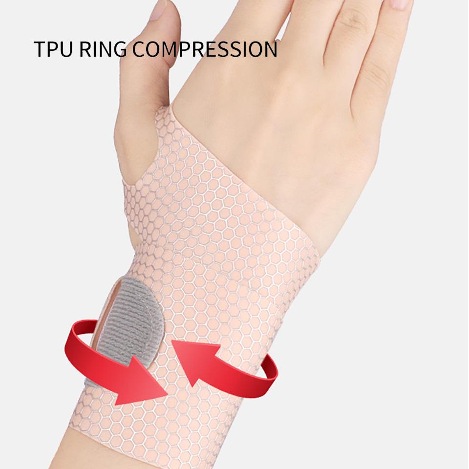 Gtubike Wrist Support Sleeve Breathable Pressurized Guard for Men Women Ultra Thin Brace Straps