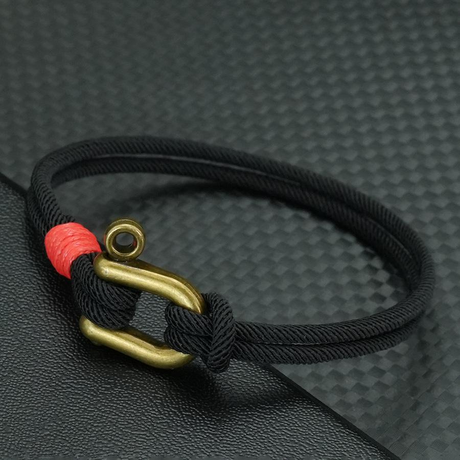 

Noter Grade A 3mm Thin Cord Chain Bracelet For Men Retro Detachable Buckle Locomotive Cool Riding Accessories Hiphop Braslet S 18.5cm 7.3Inch чёрный