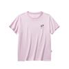 Lifestyle Series Short Sleeve Knitted Top Summer 2026 T-Shirt Women Tops Pink White 962628101-1
