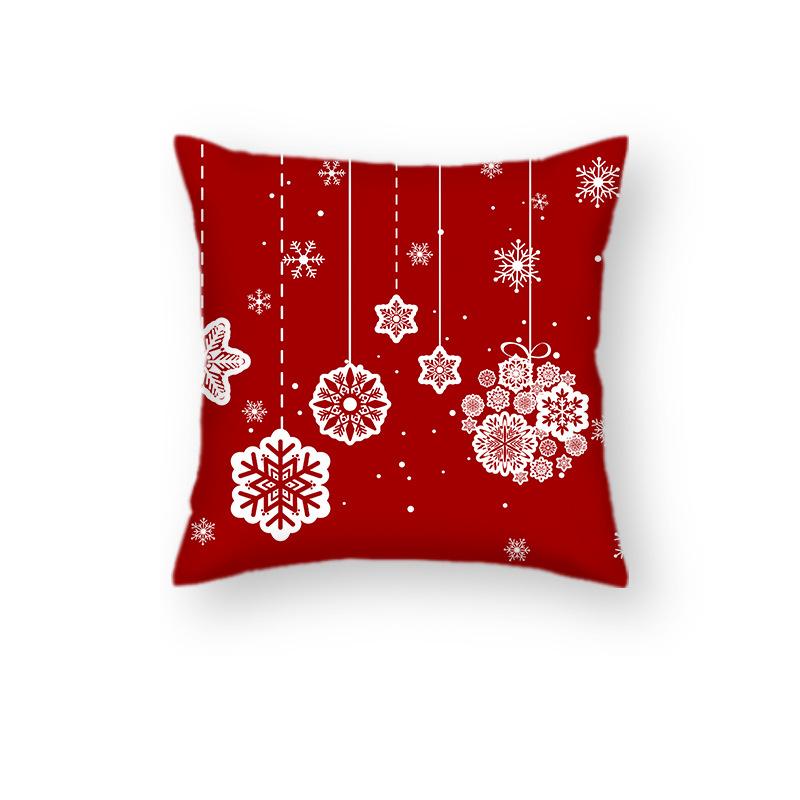 Nordic New Year Christmas Sofa Pillow Ins Cushion Pillow Case Festive Decoration Sofa Living Room Pillow Case