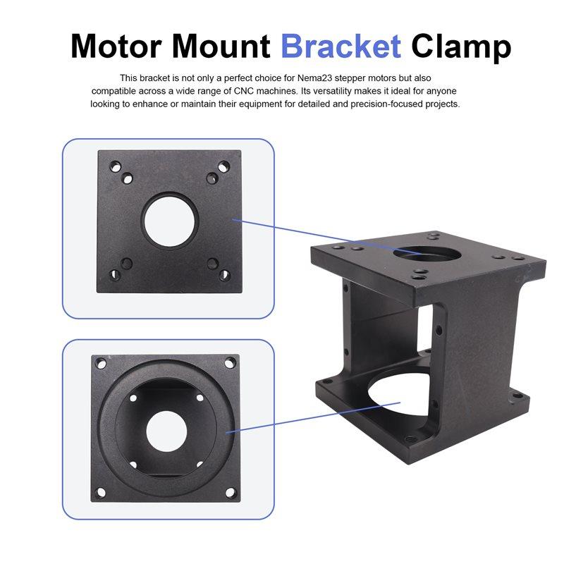 ABUL-Nema34 For 86 Stepper Motor Mounting Bracket Clamp With Screws-Fixed Seat For CNC Router A
