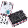 50/100pcs Black Hairpins for Women Hair Clip Lady Bobby Pins Invisible Wave Curly Bride Disposable Hairgrip Barrette Hair Clips