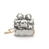 Crossbody Small Sequin Bag With Synthetic Material Trendy School Bag Girls For