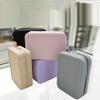 Simple Zipper Coin Purse Portable Waterproof Makeup Bag Rectangular High-capacity Earphone Bag Data Line