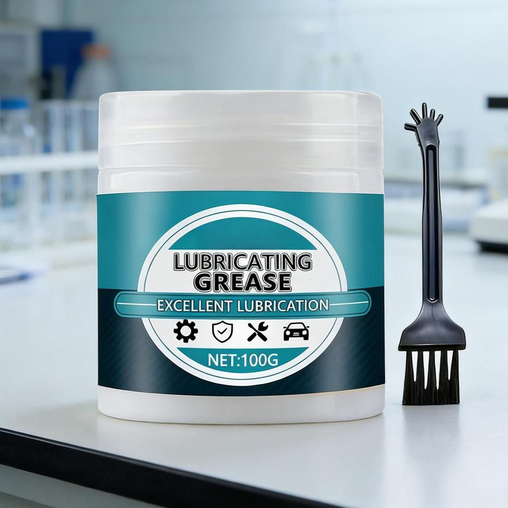 Heavy Duty Grease 100g Car Lubricant Wheel Bearing Grease With Brush For Sedans Suvs Door Garage Bike Bearing Wheel Break Track