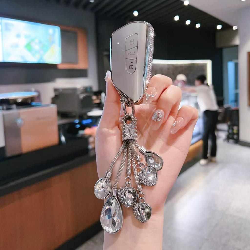 Volkswagen ID.3/ID.4/ID.6/ID.7 CROZZ Schlüsseletui: Fernbedienungs-Schutzschnalle Autozubehör für Frauen