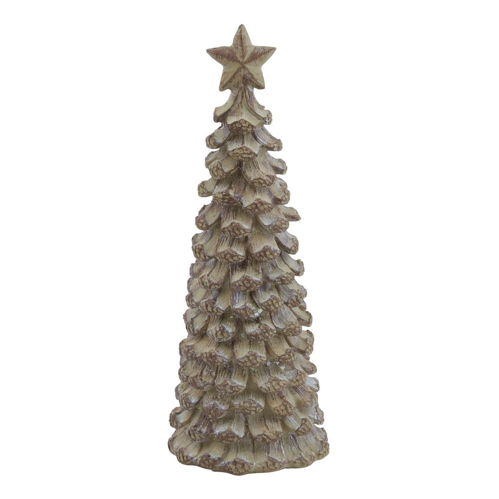 Hill Interiors Cedar Tree With Star Christmas Decoration
