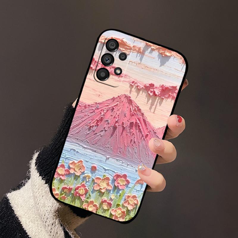 Cute Cartoon Printing Coque For Samsung A33 A53 A73 Case Soft Silicone TPU Phone Cover For Samsung Galaxy A72 4G 5G Protector