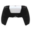 RALAN PS5 Controller DualSense Compatible with Silicone Joystick Perfect Ergonomic Design and White Caps, Anti-Slip, Black, Fit, (Black Tiger)