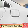 Edelstahl Außen Auto Öl Kraftstoff Tank Abdeckung Trim Aufkleber Fall Für Toyota Corolla E210 - 2022 2023 12th Zubehör
