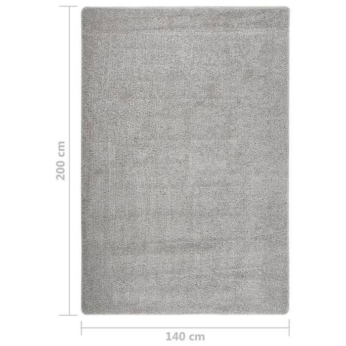 VidaXL Tapis Shaggy Antidérapant Carpette de Salle de Séjour Moquette Tapis de Sol Salon Chambre à Coucher Maison Intérieur 340384