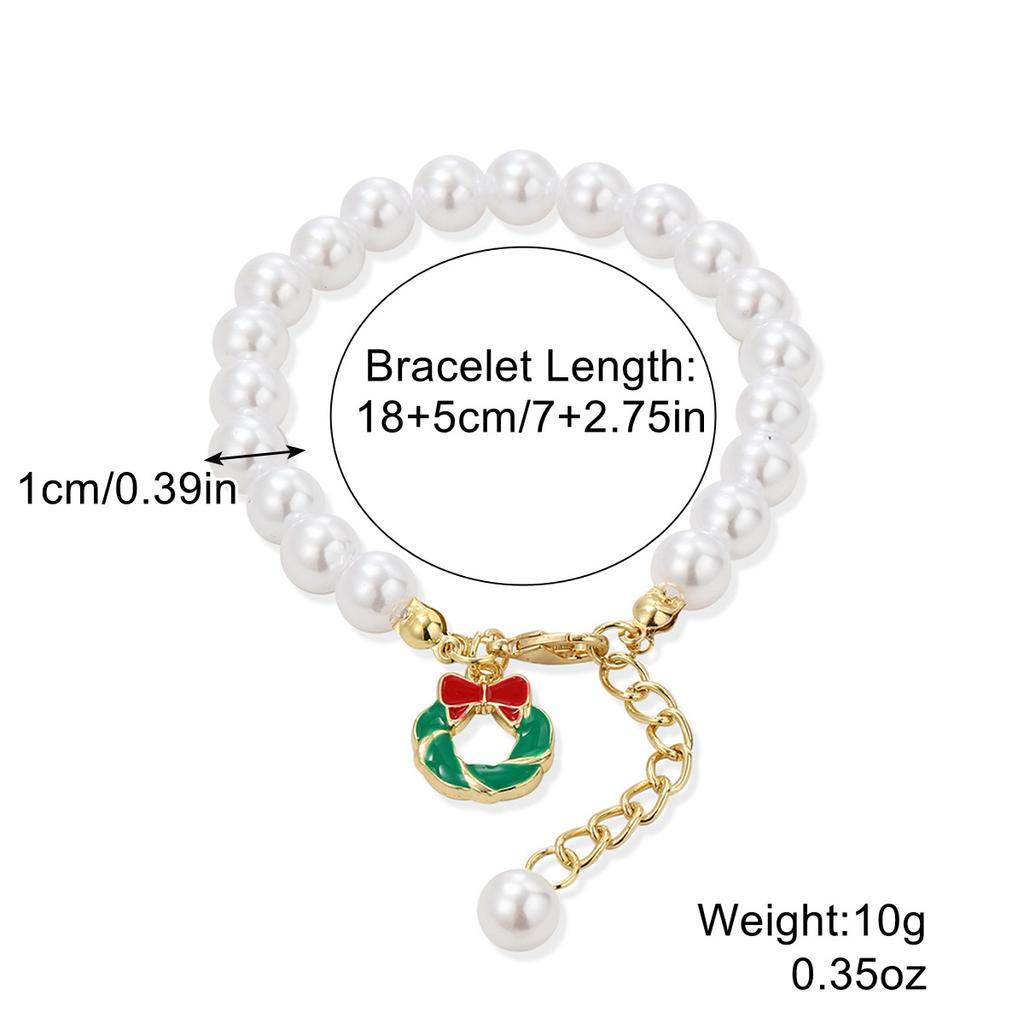 Christmas Day Necklace European and American Multi-layer Christmas Necklace Christmas Necklace