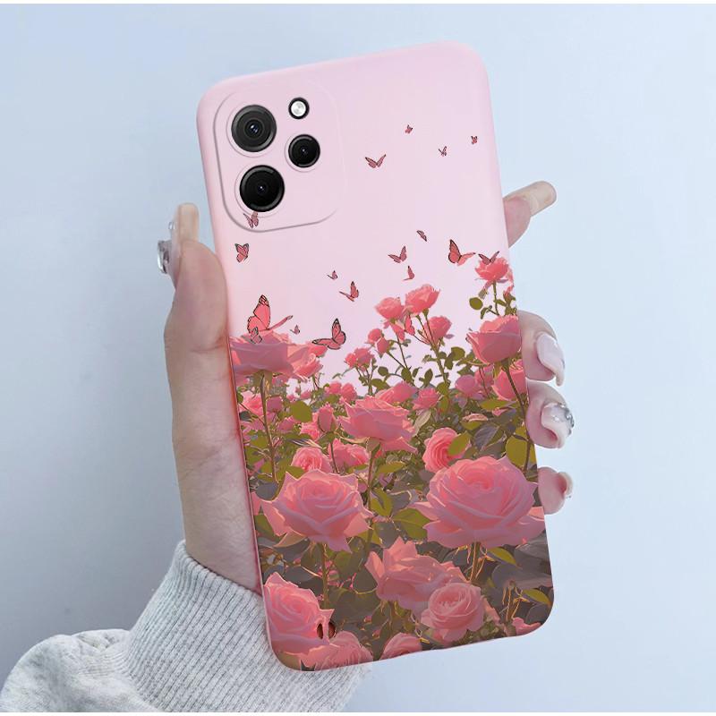 For Huawei Nova Y61 Case Soft Silicone TPU Cute Panda Phone Back Cover For Huawei Nova Y 61 62 Y61 Y62 Plus Case NovaY61 Fundas