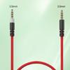 Reinforced Braide Replacement Audios Cable Durability Stable Signal Transmission for Headsets 3.5mm Auxiliary Cord